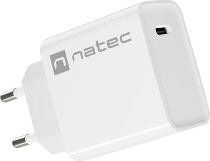 Genesis Natec ładowarka Sieciowa Ribera USB-C 20w Power Delivery Biała Nuc-2059 (20 W)