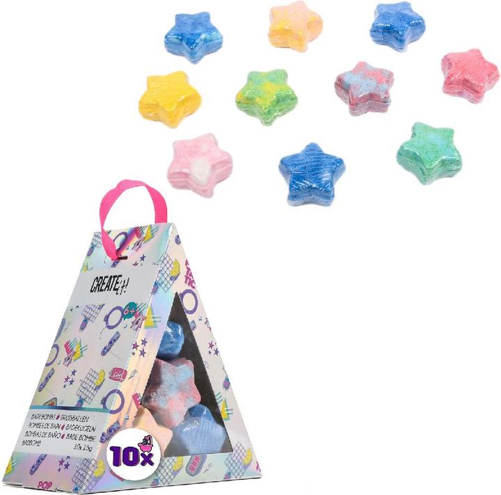 Produktbild Create It! Bombenstern 10er-Pack (Badekugeln)