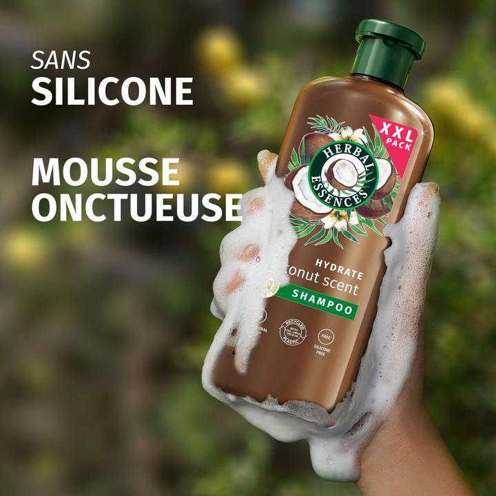 Actual product image Herbal Essences HERBAL ESSENCE AROMA COCO feuchtigkeitsspendendes Shampoo 680 ml (Liquid shampoo, 680 ml)