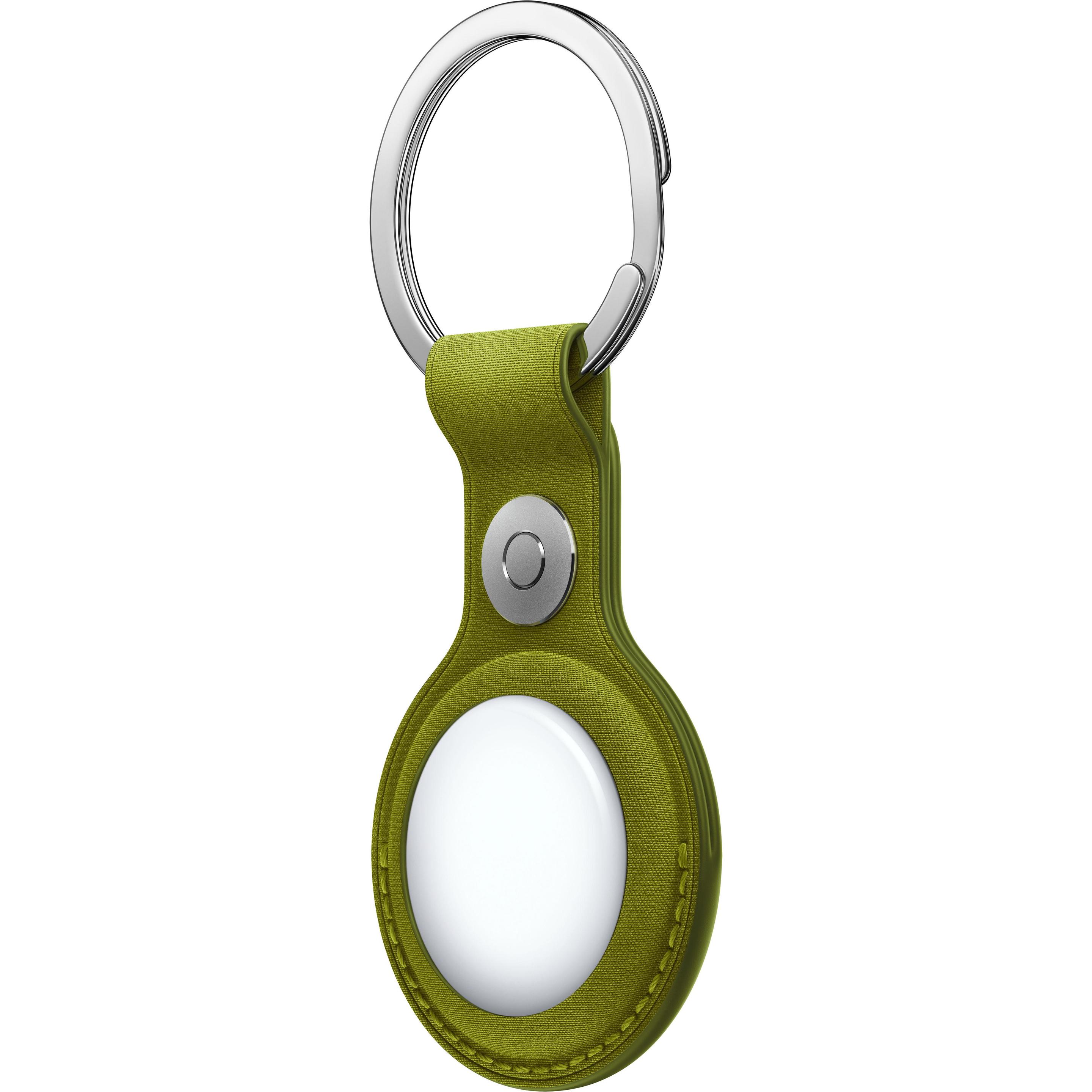 Apple AirTag FineWoven Key Ring, Tracker Zubehör, Grün