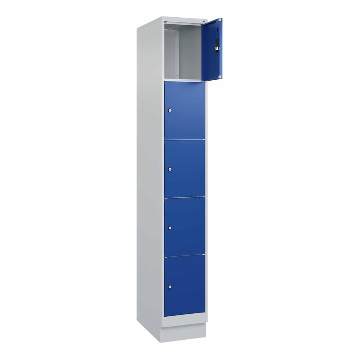 Actual product image C+P Classic Plus compartment cabinet, 5 compartments on top of each other, compartment width 30 cm, (30 cm, 195 cm)