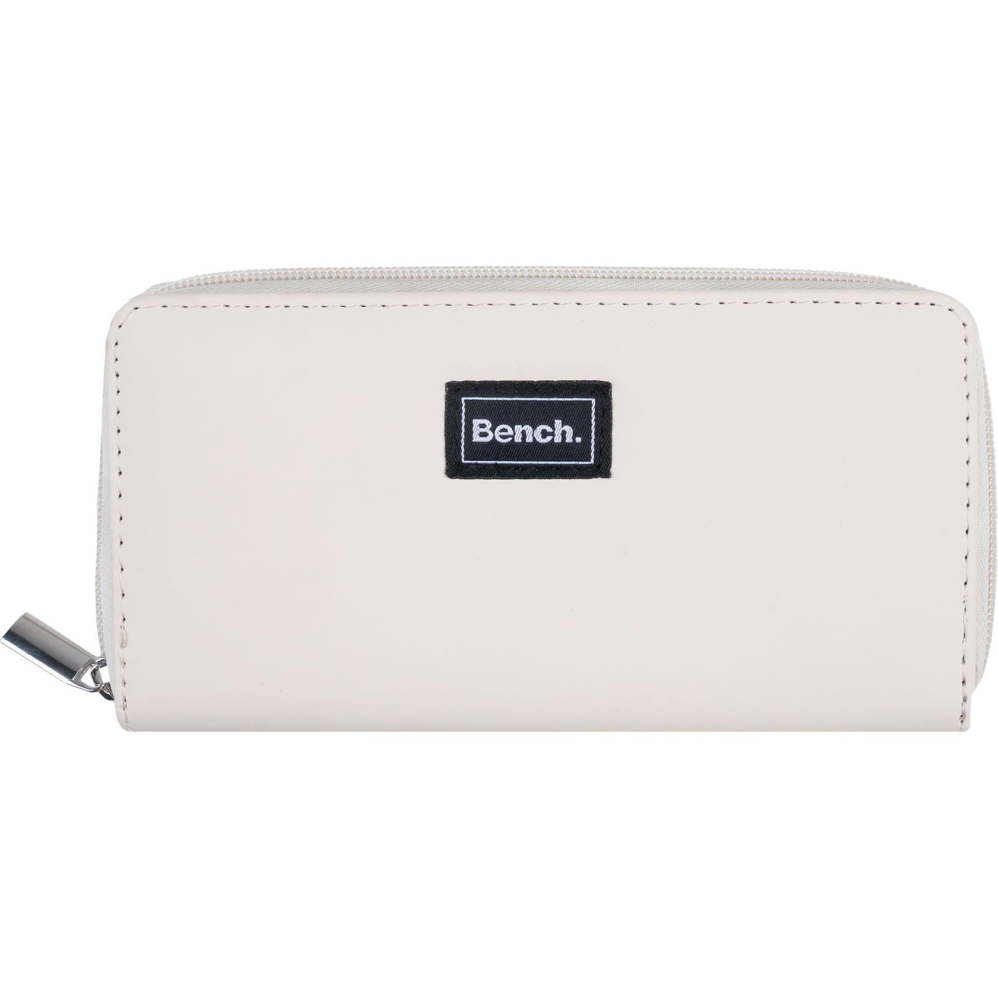 Bench, Damen, Portemonnaie, Geldbörse 19 cm, Beige