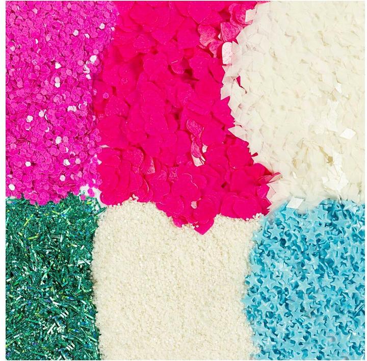 Produktbild Creativ Company Glitzerset Mehrfarbig, 6 x 5 g