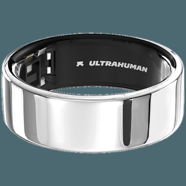 Image du produit Ultrahuman Bague Air- Size-07- Air Silver (7, Espace Argent)