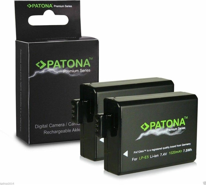 Produktbild Patona Premium Akku Canon LP-E5 (Akku)