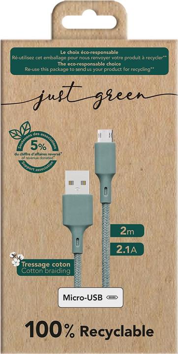 Produktbild Bigben USB / Micro-USB Kabel 2m (2 m)