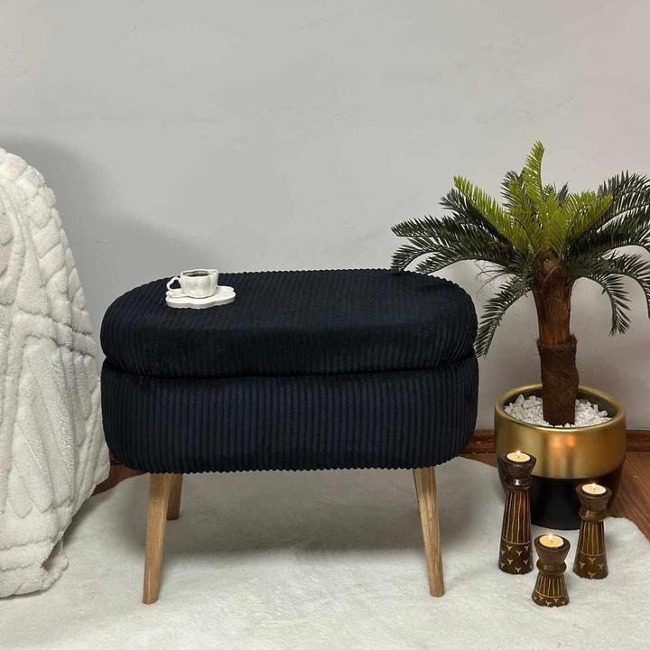 Produktbild Atelier del Sofa Mini Oslo Linen Pouffe