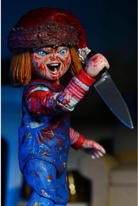 Produktbild Neca Chucky Die Mörderpuppe Actionfigur Ultimate Chucky (Holiday Edition) 18 cm