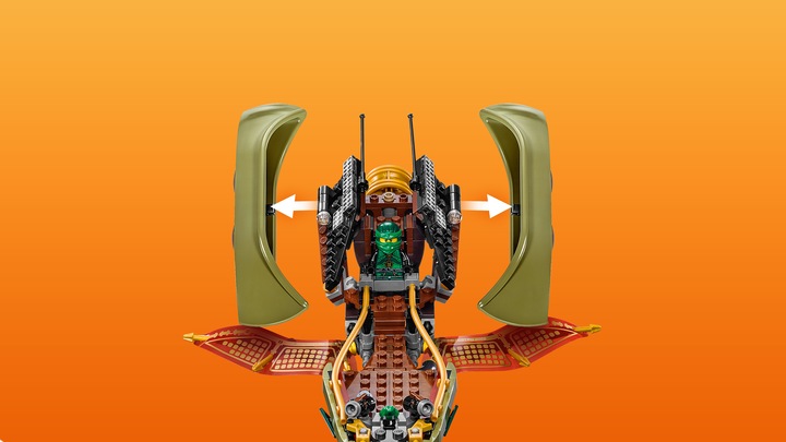 Immagine prodotto LEGO L'ombra dell'aliante ninja (70623, LEGO Ninjago)