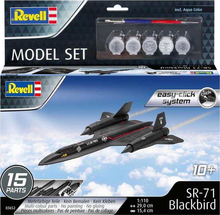 Actual product image Revell MS SR-71 Blackbird