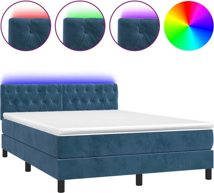 Produktbild vidaXL Boxspringbett (140 x 190 cm)
