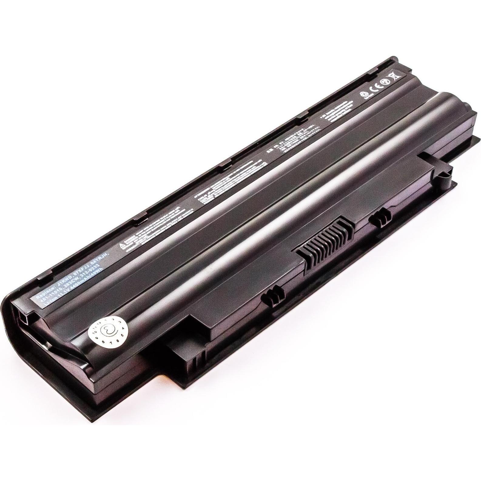 CoreParts MBI2185 Notebook-Akku für Dell (6 Zellen, 5200 mAh), Notebook Akku, Schwarz