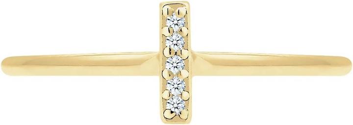 Produktbild Elli Premium Womens Ring 9k375 Diamond 0610152417 (58)