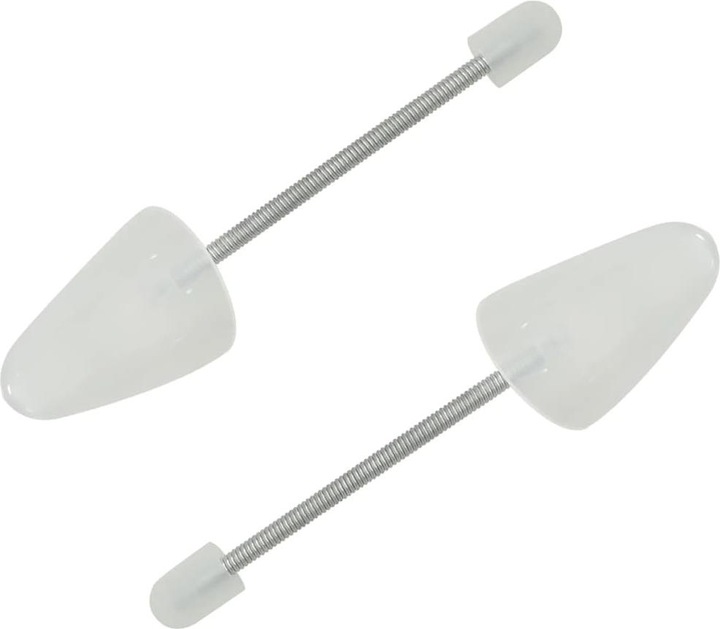 Immagine prodotto VidaXL Scarpe con molla a spirale 5 paia Bianco UE 35-38 (10 x)