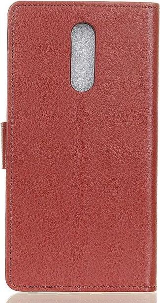 Produktbild MU Classic Litchi Leder Bookcover Series (Nokia 2.4)
