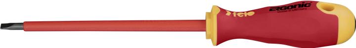 Actual product image Felo Ergonic 6.5 x 150mm insulated flat rate screwdriver (FL41306590) (Port)
