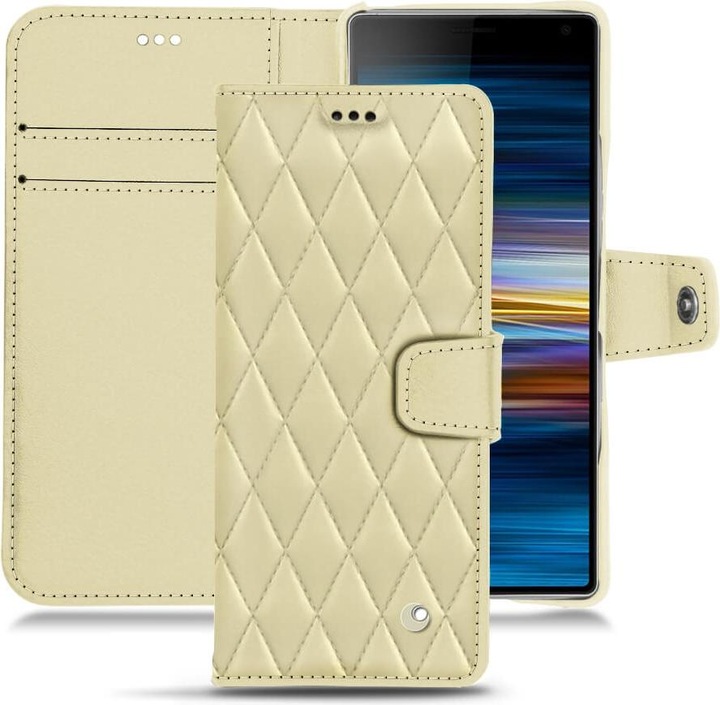 Noreve Lederschutzhülle Wallet (Sony Xperia 10)