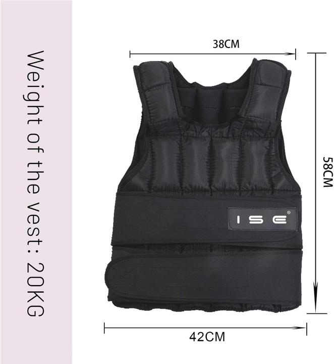Produktbild ISE Gewichtsweste, 20.0 Kilogramm
