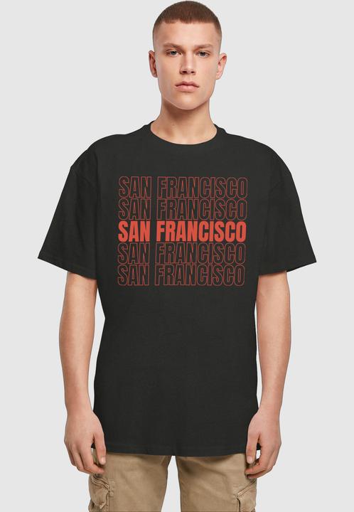Produktbild Merchcode San Francisco Heavy Oversize Tee-BY102 - 116631 (L)