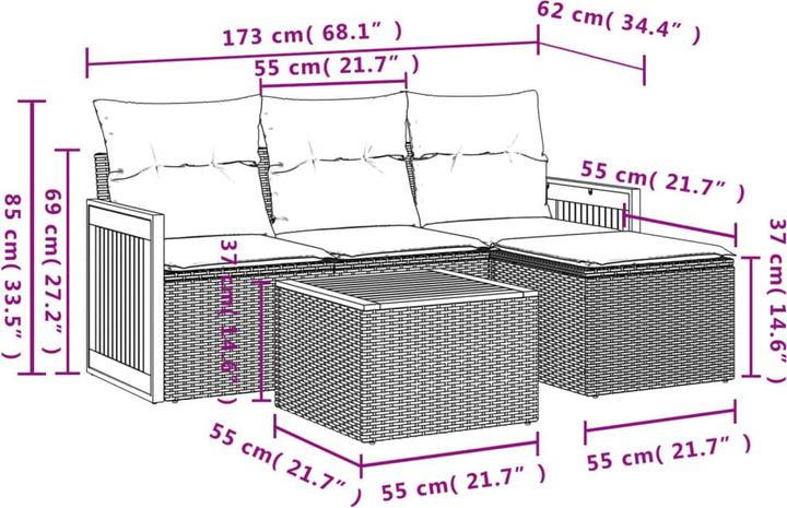 Produktbild vidaXL Cillian