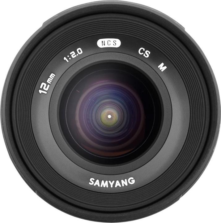 Produktbild Samyang 12mm f/2.0 NCS CS, Canon M (Canon EF-M, APS-C / DX)