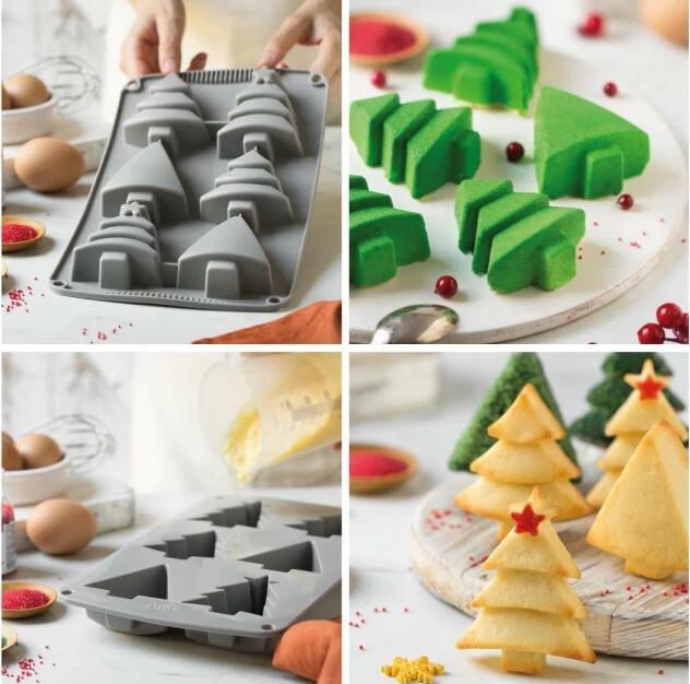 Actual product image Decora Cake baking tin fir tree 1 piece (7 cm)