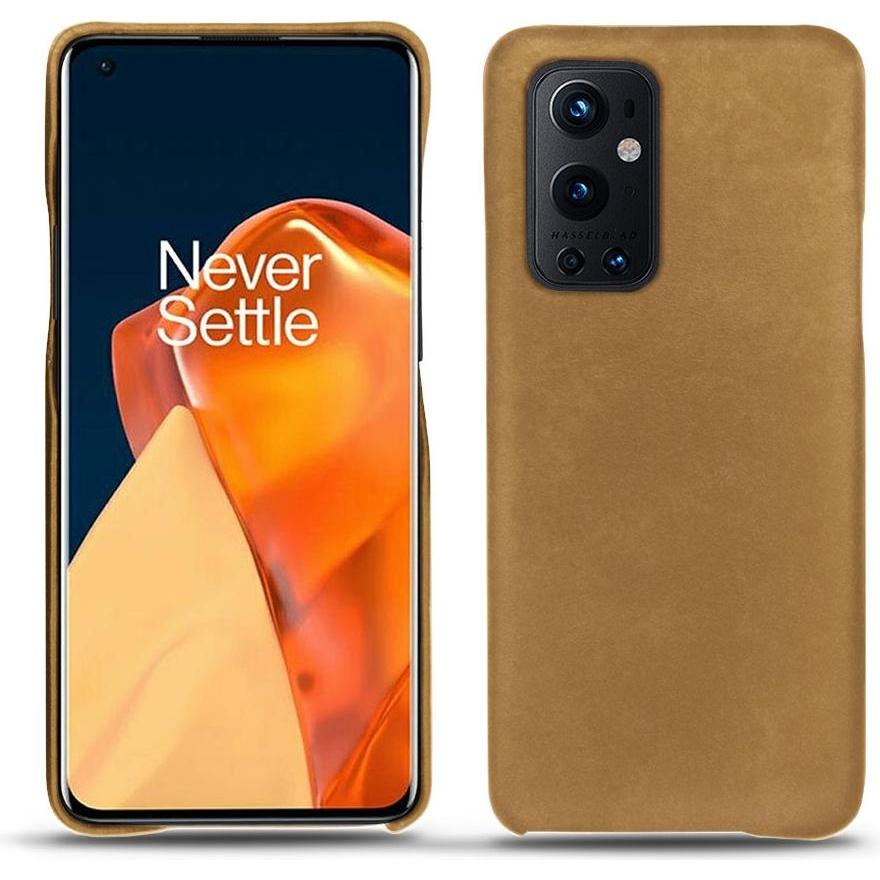 Noreve Lederschutzhülle (OnePlus 9 Pro), Smartphone Hülle, Braun