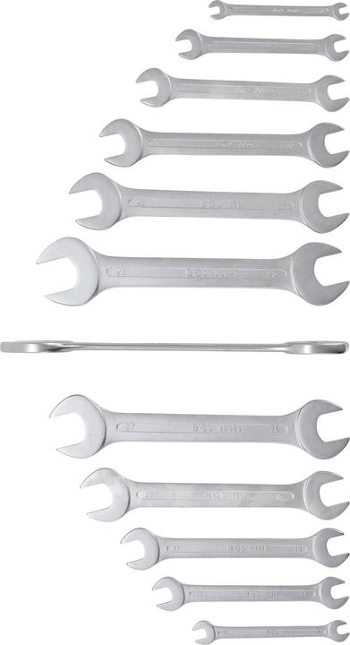 Immagine prodotto BGS Serie di chiavi combinate anello-forchetta 6 - 32 mm 12 pz. (32 mm, 19 mm, 6 mm, 12 mm, 24 mm, 14 mm, 22 mm, 16 mm, 23 mm, 10 mm, 21 mm, 18 mm, 27 mm, 7 mm, 31 mm, 17 mm, 11 mm, 15 mm, 26 mm, 30 mm, 8 mm, 28 mm, 9 mm, 29 mm, 13 mm, 20 mm, 25 mm)