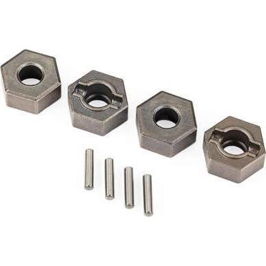 Traxxas Mozzo ruota Extreme Heavy Duty in acciaio 12 mm (4) 4x4 Hoss, Rustler, Slash (per kit TRX9080)