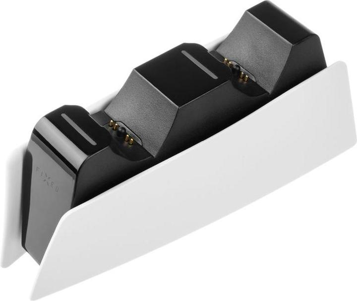 Immagine prodotto Fixed Doppio caricatore per il controller PS5, bianco e nero (PS5)