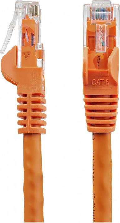 Actual product image StarTech 1m Orange Cat6 Patch Cable (U/UTP, CAT6, 1 m)