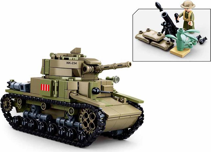 Actual product image Sluban WWII - Italian tank 2in1