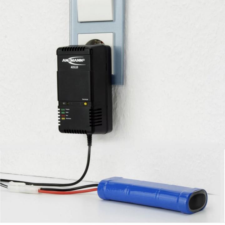 Produktbild AccuCell Akkupack-Ladegerät ACS 110 NiCd, NiMH für 1,2 Volt bis 12 Volt AkkuPack