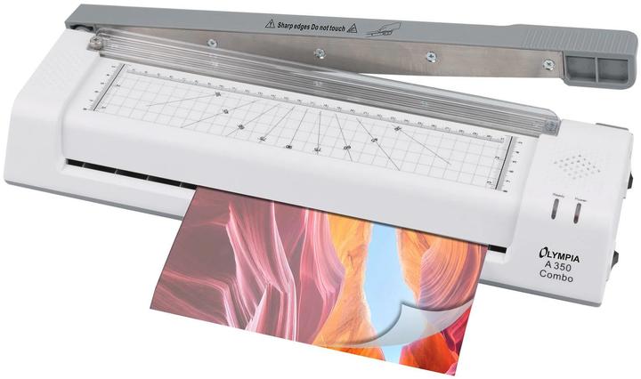 Olympia Plastifieuse 350 Combo DIN A3 avec découpeur à levier (75 - 125 µm, A3, A4)