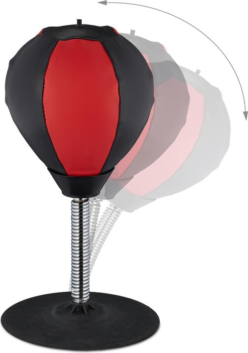 Immagine prodotto Relaxdays Sacco da boxe da tavolo (18 cm, 0.64 kg)