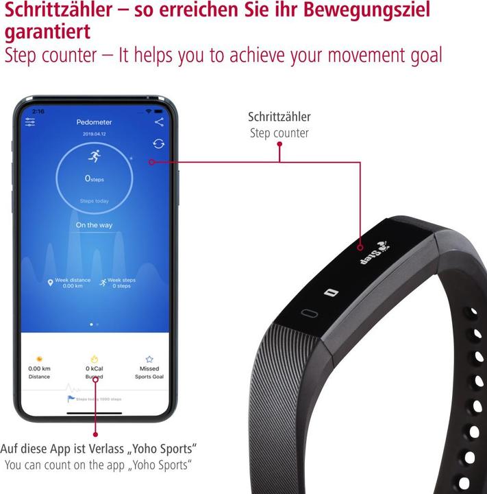 Actual product image Hama Fit Track 1900