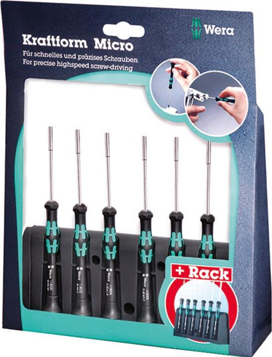 Actual product image Wera 2069/6 Rack (External hexagon)