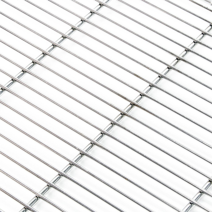 Produktbild Wiltec Grillrost Edelstahl eckig 67 x 40 cm Rost V2A Grillgitter Grill Edelstahlrost