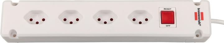 Actual product image Brennenstuhl Bremounta 4-way with switch *CH* (4 x, Type 13, 3 m)