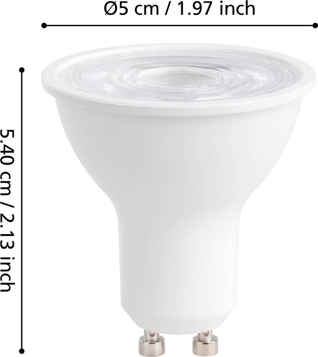 EGLO CONNECT-Z GU10 LED opale (GU10, 400 lm, 1 x)