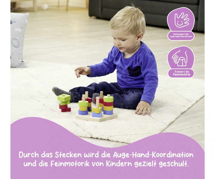 Produktbild Eichhorn Steckspiel
