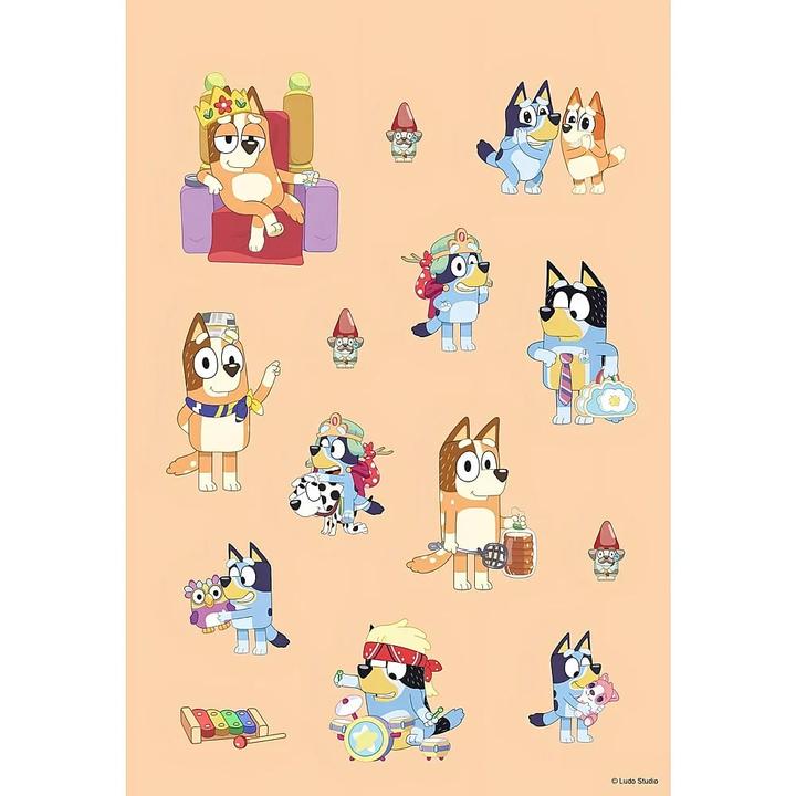 Produktbild Panini Bluey: Superstarker Sticker- und Malspass (500 Sticker)