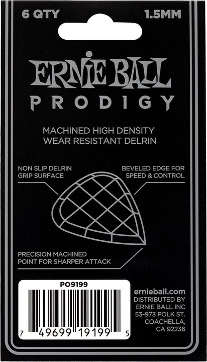 Image du produit Ernie Ball Prodigy (6 x, 1.50 mm)