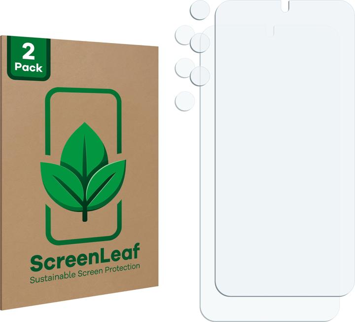 Produktbild ScreenLeaf Displayschutzfolie (2 Stück, Samsung Galaxy S24+)