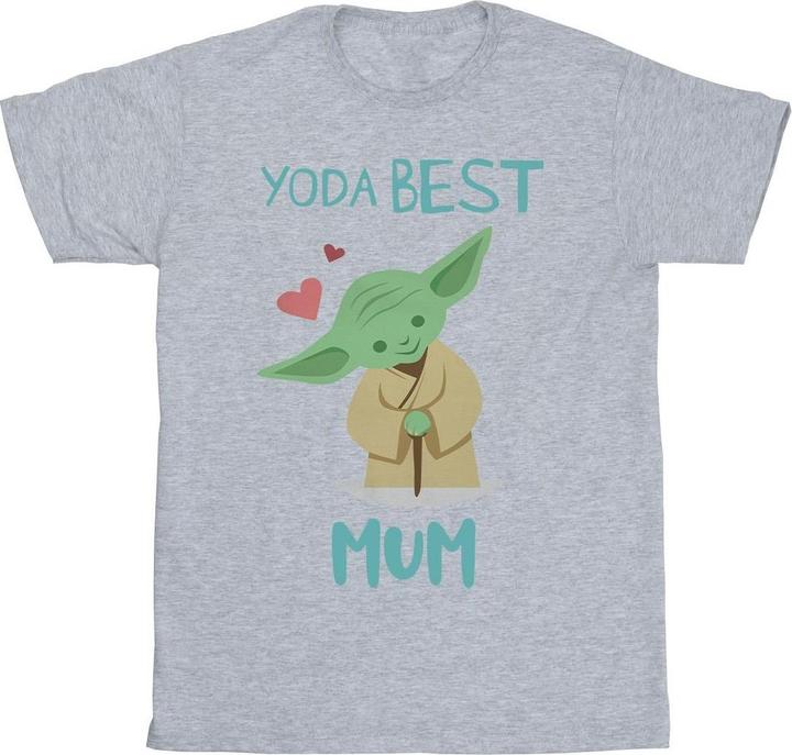 Produktbild Star Wars Yoda Best Mum TShirt Mädchen (116)