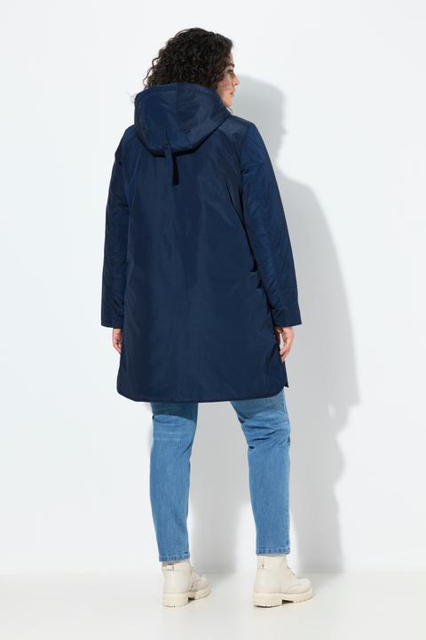 Image du produit Ulla Popken Parka technique HYPRAR à capuche, modèle imperméable (50, 52)