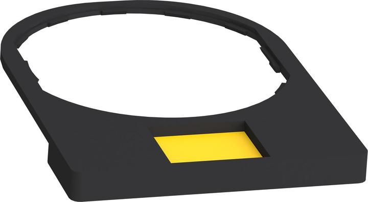 Produktbild Schneider Electric Bezeichnungsschild weiß/Gelb