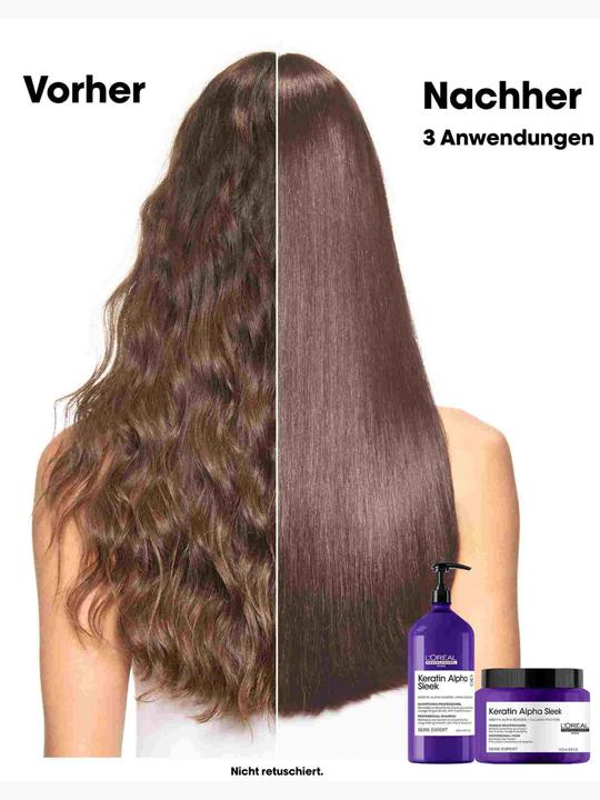 Image du produit L'Oréal Paris L'Oreal Alpha Sleek Keratin Mask 500ml (500 ml)