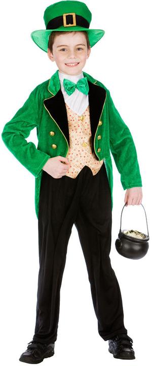 Produktbild Wicked Leprechaun Kobold Boy Kinderkostüm (M)
