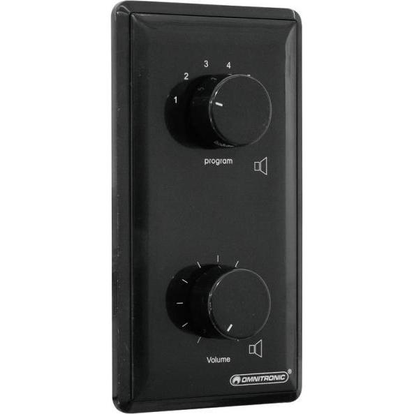 Thumbnail - Omnitronic ELALSRegler/ProgWähler sw, Lautsprecher Bauteile, Schwarz